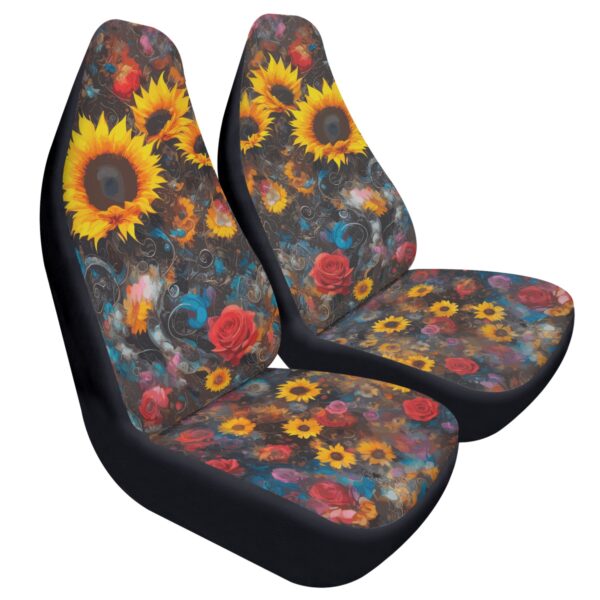 Car seat covers, seat covers for car, Car Seat Protector, floral seat covers, sunflower car seat covers