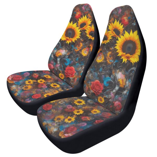 Car seat covers, seat covers for car, Car Seat Protector, floral seat covers, sunflower car seat covers