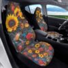 Car seat covers, seat covers for car, Car Seat Protector, floral seat covers, sunflower car seat covers