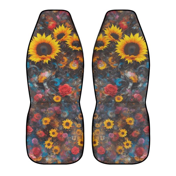 Car seat covers, seat covers for car, Car Seat Protector, floral seat covers, sunflower car seat covers