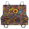 dog car seat covers, sunflower pattern, dog car hammock