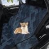 Geometric pattern dog car seat covers, back seat cover for dogs, dog car hammock