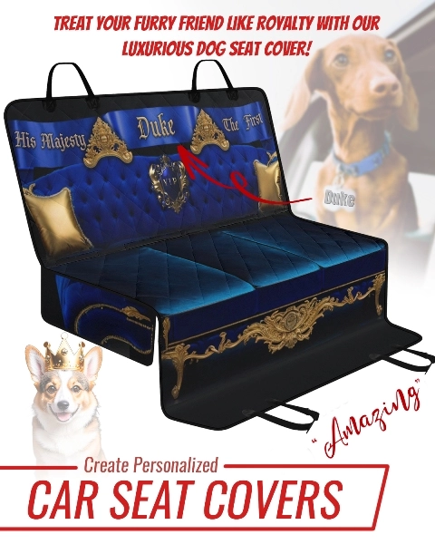 custom dog car seat covers